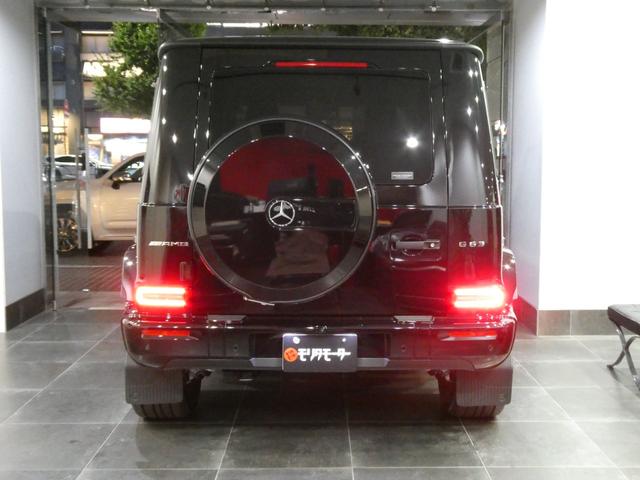 Gクラス G63 ローンチエディション 走行1800km ナイトPKG 屋内保管禁煙 AMGカーボンファイバートリム AMG21インチAW 右ハンドル 純正ドライブレコーダー360前後 AMGフロアマット リラクゼーション機能(6枚目)