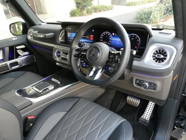 Gクラス G63 ローンチエディション 走行1800km ナイトPKG 屋内保管禁煙 AMGカーボンファイバートリム AMG21インチAW 右ハンドル 純正ドライブレコーダー360前後 AMGフロアマット リラクゼーション機能(36枚目)