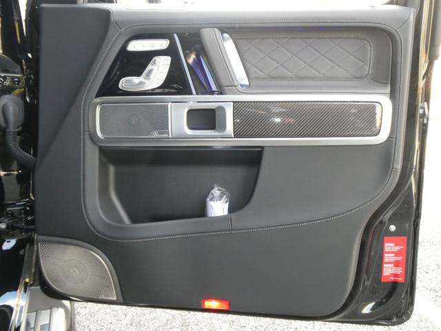 Gクラス G63 ローンチエディション 走行1800km ナイトPKG 屋内保管禁煙 AMGカーボンファイバートリム AMG21インチAW 右ハンドル 純正ドライブレコーダー360前後 AMGフロアマット リラクゼーション機能(62枚目)