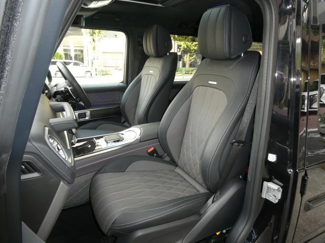 Gクラス G63 ローンチエディション 走行1800km ナイトPKG 屋内保管禁煙 AMGカーボンファイバートリム AMG21インチAW 右ハンドル 純正ドライブレコーダー360前後 AMGフロアマット リラクゼーション機能(63枚目)