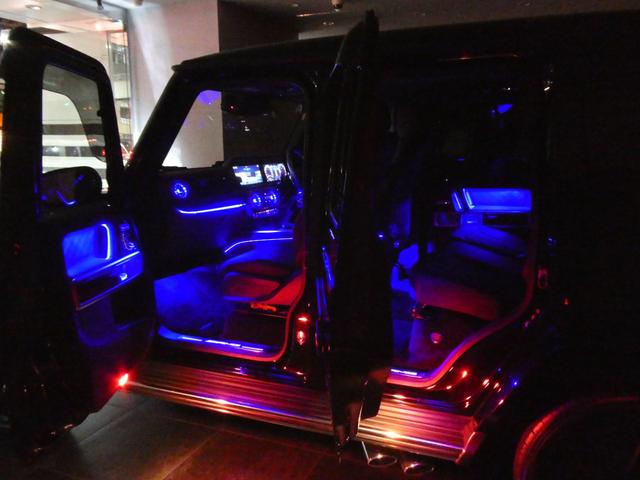 Gクラス G63 ローンチエディション 走行1800km ナイトPKG 屋内保管禁煙 AMGカーボンファイバートリム AMG21インチAW 右ハンドル 純正ドライブレコーダー360前後 AMGフロアマット リラクゼーション機能(80枚目)