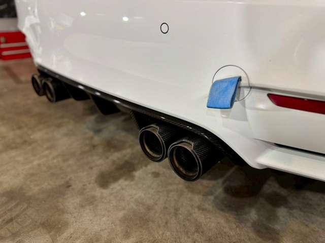 M3 M3 セダン M DCT ドライブロジック アラゴスタ3WAY NEOVA新品 TE37サンビームオリジナルホワイト CSボンネット APフロント6ポッド Mパフォーマンスフルチタンマフラー(12枚目)