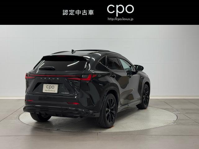 ＮＸ ＮＸ３５０ｈ　Ｆスポーツ　衝突被害軽減ブレーキ　ペダル踏み間違い時加速抑制装置ＣＰＯハイブリッド保証　スカッフイルミネーション　カップホルダーイルミ　ＨＤＭＩ入力端子　前後方ドライブレコーダー　認定中古車（2枚目）