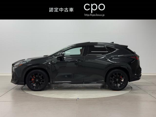 ＮＸ ＮＸ３５０ｈ　Ｆスポーツ　衝突被害軽減ブレーキ　ペダル踏み間違い時加速抑制装置ＣＰＯハイブリッド保証　スカッフイルミネーション　カップホルダーイルミ　ＨＤＭＩ入力端子　前後方ドライブレコーダー　認定中古車（3枚目）