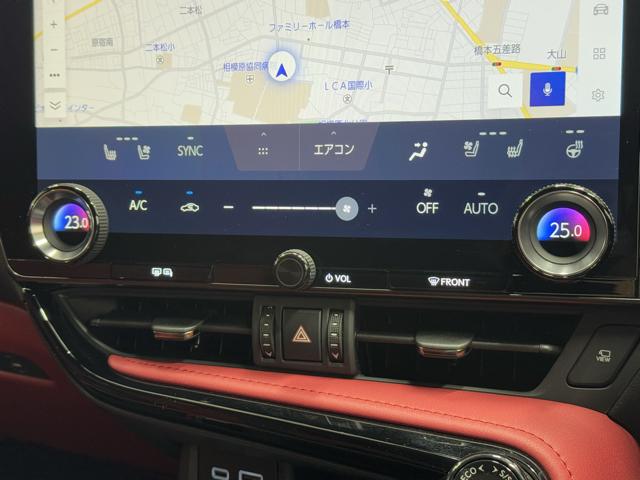 ＮＸ ＮＸ３５０ｈ　Ｆスポーツ　衝突被害軽減ブレーキ　ペダル踏み間違い時加速抑制装置ＣＰＯハイブリッド保証　スカッフイルミネーション　カップホルダーイルミ　ＨＤＭＩ入力端子　前後方ドライブレコーダー　認定中古車（17枚目）