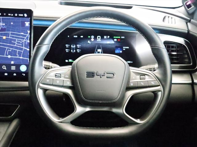 シーライオン ７ 　ＢＹＤ認定中古車　当店試乗車　航続距離５９０ｋｍ　パノラマサンルーフ　ナッパレザー　ＤＹＮＡＵＤＩＯ　ＡｐｐｌｅＣａｒＰｌａｙ対応　３６０°ビューカメラ　シートヒーター　ステアリングヒーター（11枚目）