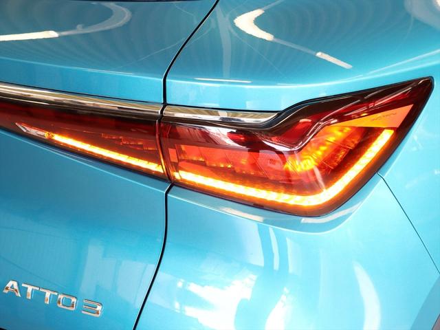 テールライトは流れるタイプのウィンカーになります　ハザード時も左右同時に流れるように点灯します