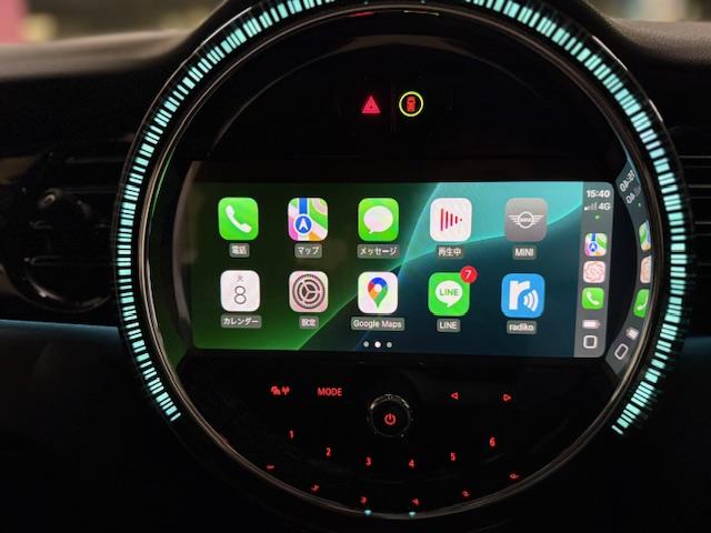 ＭＩＮＩ クーパーＤプレミアムプラスパッケージクラシックトリム　アップルカープレイ　ブラックルーフ　バックカメラリアセンサー　１６インチオプションブラックアルミ（12枚目）