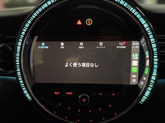 ＭＩＮＩ クーパーＤプレミアムプラスパッケージクラシックトリム　アップルカープレイ　ブラックルーフ　バックカメラリアセンサー　１６インチオプションブラックアルミ（16枚目）
