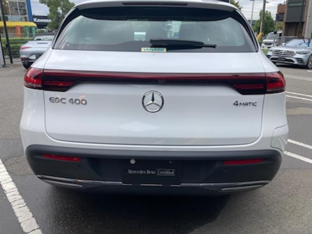 ＥＱＣ ＥＱＣ４００　４マチック　レザーパッケージ　Ｂｌｕｅｔｏｏｔｈ接続　ＥＴＣ　ＬＥＤヘッドライト　ＴＶ　アイドリングストップ　クルーズコントロール　コネクテッド機能　サイドカメラ　サンルーフ・ガラスルーフ　シートエアコン（4枚目）