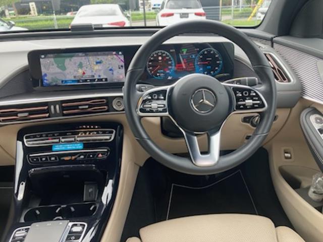 ＥＱＣ ＥＱＣ４００　４マチック　レザーパッケージ　Ｂｌｕｅｔｏｏｔｈ接続　ＥＴＣ　ＬＥＤヘッドライト　ＴＶ　アイドリングストップ　クルーズコントロール　コネクテッド機能　サイドカメラ　サンルーフ・ガラスルーフ　シートエアコン（9枚目）