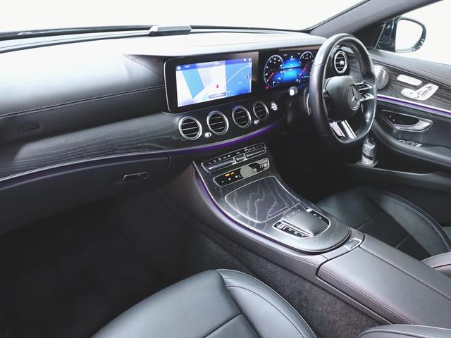 Eクラスステーションワゴン E200 ステーションワゴン スポーツ AMGラインインテリアパッケージ エクスクルーシブパッケージ Bluetooth接続 ETC LEDヘッドライト TV アイドリングストップ クルーズコントロール コネクテッド機能 サイドカメラ(11枚目)