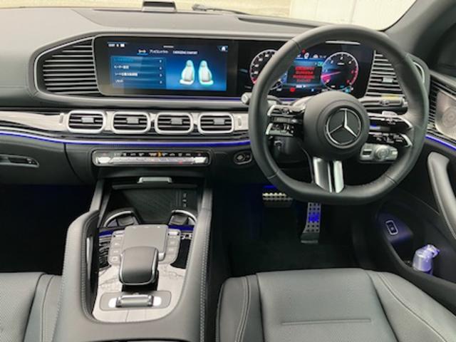 GLE GLE450 d 4マチック クーペ スポーツ エディションブラックスターズ Bluetooth接続 ETC LEDヘッドライト TV アイドリングストップ クルーズコントロール コネクテッド機能 サイドカメラ サンルーフ・ガラスルーフ(10枚目)