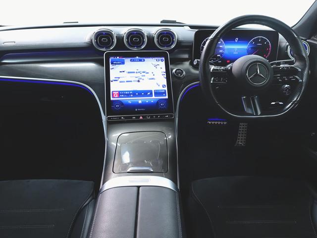 Cクラス C220 d アバンギャルド リアアクスルステアリング AMGライン ベーシックパッケージ Bluetooth接続 ETC LEDヘッドライト TV アイドリングストップ クルーズコントロール コネクテッド機能 サイドカメラ シートヒーター トランクスルー(12枚目)