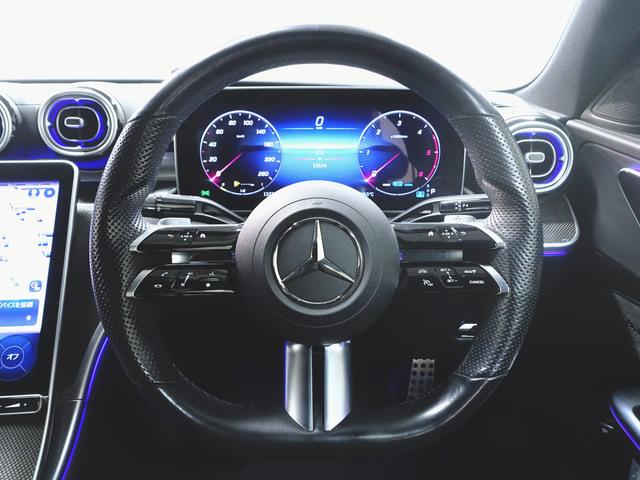 Cクラス C220 d アバンギャルド リアアクスルステアリング AMGライン ベーシックパッケージ Bluetooth接続 ETC LEDヘッドライト TV アイドリングストップ クルーズコントロール コネクテッド機能 サイドカメラ シートヒーター トランクスルー(13枚目)