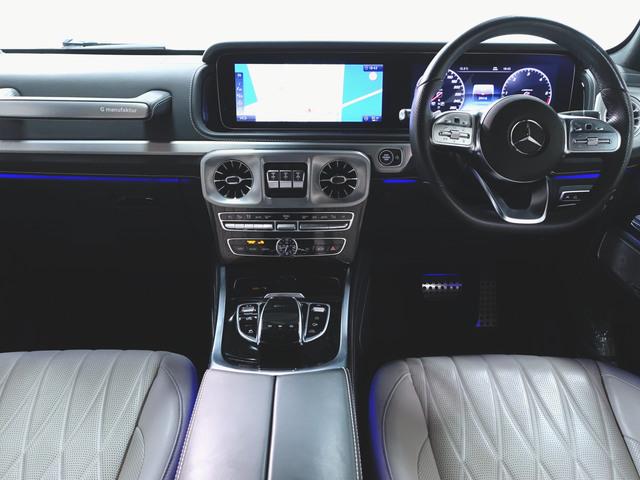 Ｇクラス Ｇ４００　ｄ　アダプティブダンピングシステム　ＡＭＧラインパッケージ　ラグジュアリーパッケージ　Ｇマニュファクチャプログラムプラス　ＡＭＧライン　Ｂｌｕｅｔｏｏｔｈ接続　ＥＴＣ　ＬＥＤヘッドライト　ＴＶ　アイドリングストップ　クルーズコントロール（12枚目）