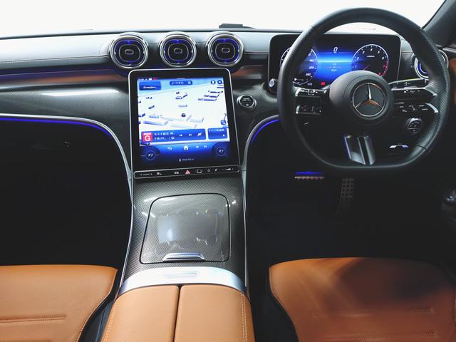 Ｃクラスステーションワゴン Ｃ２００　ステーションワゴン　アバンギャルド　レザーエクスクルーシブパッケージ　ＡＭＧラインパッケージ　Ｂｌｕｅｔｏｏｔｈ接続　ＥＴＣ　ＬＥＤヘッドライト　ＴＶ　アイドリングストップ　クルーズコントロール　コネクテッド機能　サイドカメラ（12枚目）