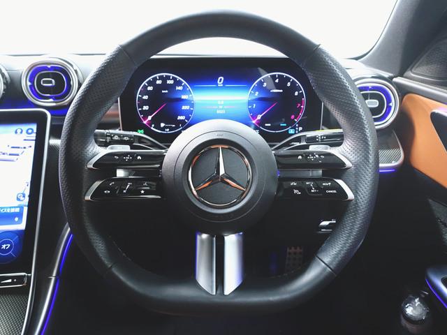 Ｃクラスステーションワゴン Ｃ２００　ステーションワゴン　アバンギャルド　レザーエクスクルーシブパッケージ　ＡＭＧラインパッケージ　Ｂｌｕｅｔｏｏｔｈ接続　ＥＴＣ　ＬＥＤヘッドライト　ＴＶ　アイドリングストップ　クルーズコントロール　コネクテッド機能　サイドカメラ（13枚目）