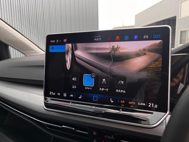 ゴルフ eTSIアクティブ 認定中古車 試乗車 禁煙車 ワンオーナー 衝突被害軽減ブレーキ LEDライト 純正ナビゲーション ETC アダプティブクルーズコントロール レーンアシスト 前後パーキングセンサー 後方死角検知(19枚目)