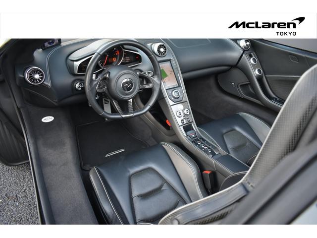 ＭＰ４－１２Ｃスパイダー 　左Ｈ　ＭｃＬａｒｅｎ　ＱＵＡＬＩＦＩＥＤ　ＴＯＫＹＯ　１２カ月保証付販売　カーボンセラミックブレーキ　スポーツエグゾースト　電動メモリーシート　シートヒーター　パーキングセンサー　カーボンインテリア（14枚目）