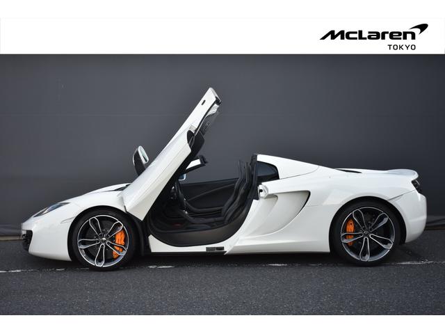 ＭＰ４－１２Ｃスパイダー 　左Ｈ　ＭｃＬａｒｅｎ　ＱＵＡＬＩＦＩＥＤ　ＴＯＫＹＯ　１２カ月保証付販売　カーボンセラミックブレーキ　スポーツエグゾースト　電動メモリーシート　シートヒーター　パーキングセンサー　カーボンインテリア（31枚目）