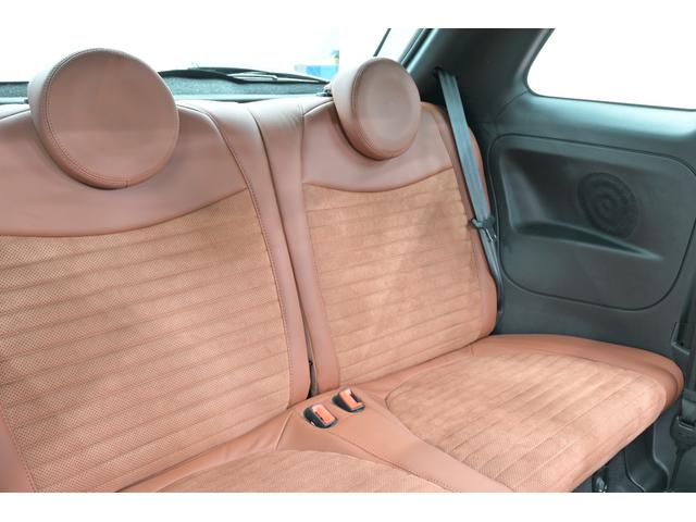 アバルト595 コンペティツィオーネ 左H 5MT Sabeltブラウンスポーツシート レコードモンツァ 純正タッチスクリーン Carplay ブレンボレッドキャリパー カーボンスカッフプレート 純正17インチAW 2年保証付(27枚目)