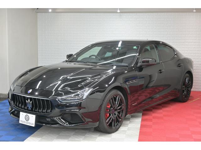 ギブリ S グランスポーツ ネリッシモ&ドライバーアシスタンスPKG ACC 黒革 純正ナビ フルセグ 全周囲カメラ CarPlay harman/kadrdon フットトランクオープナー ウラーノ20インチAW 2年保証付(14枚目)