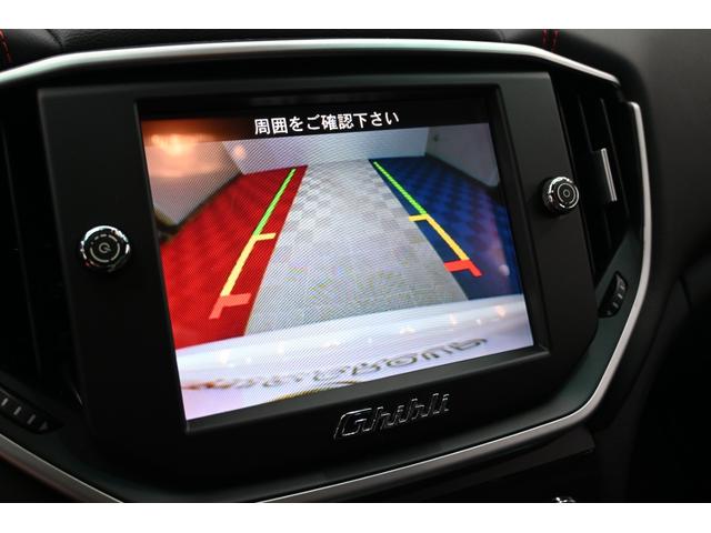 ギブリ S Q4 スポーツPKG21 Pスタ 黒革 純正ナビ フルセグ BTオーディオ&TEL Bカメラ クルコン harman/kardon チターノ21インチAW シフトパドル スポーツサスペンション 2年保証付(13枚目)