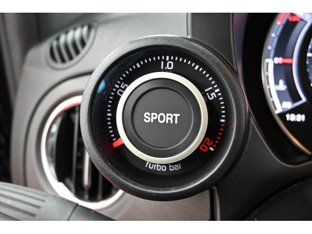 アバルト５９５ コンペティツィオーネ　左Ｈ　Ｓａｂｅｌｔブラウンスポーツシート　レコードモンツァ　純正７インチタッチスクリーン　ＣａｒＰｌａｙ　リアコーナーセンサー　純正１７インチＡＷ　ＳＰＯＲＴモード　２年保証付（14枚目）