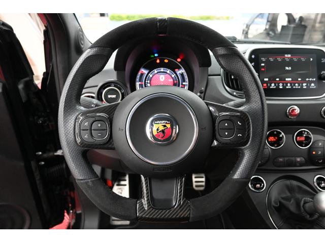 アバルト５９５ コンペティツィオーネ　左Ｈ　Ｓａｂｅｌｔブラウンスポーツシート　レコードモンツァ　純正７インチタッチスクリーン　ＣａｒＰｌａｙ　リアコーナーセンサー　純正１７インチＡＷ　ＳＰＯＲＴモード　２年保証付（36枚目）