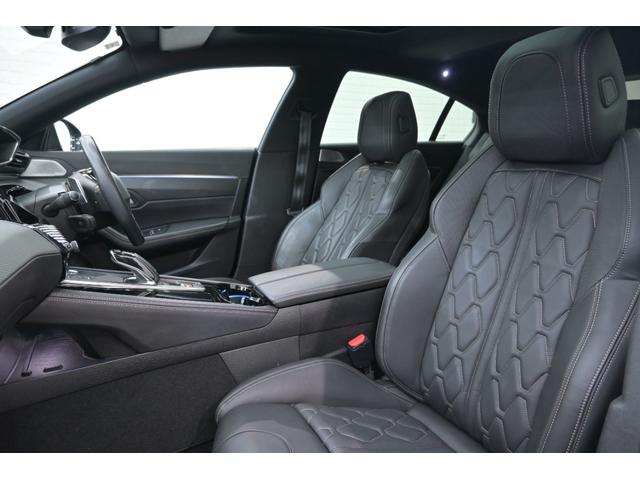 ５０８ ＧＴ　ブルーＨＤｉ　プレミアムレザーエディション　ＡＣＣ　ブラックナッパレザー　パノラマサンルーフ　純正タッチスクリーン　ＣａｒＰｌａｙ　３６０カメラ　ナビＴＶ　フルセグ　レーンキープＡ　フルパークアシスト　純正１８インチＡＷ　２年保証付（35枚目）