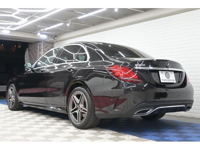 Ｃクラス Ｃ２００ローレウスエディションスポーツプラスパック　レーダーセーフティＰ　ＡＣＣ　ＢＳＭ　黒革　ヒーター＆ベンチレーター　純正ＨＤＤナビ　フルセグ　Ｂカメラ　ＣａｒＰｌａｙ　ＡＭＧエアロ＆１８インチＡＷ　エアマチックサス　ヘッドアップＤ　２年保証付（9枚目）