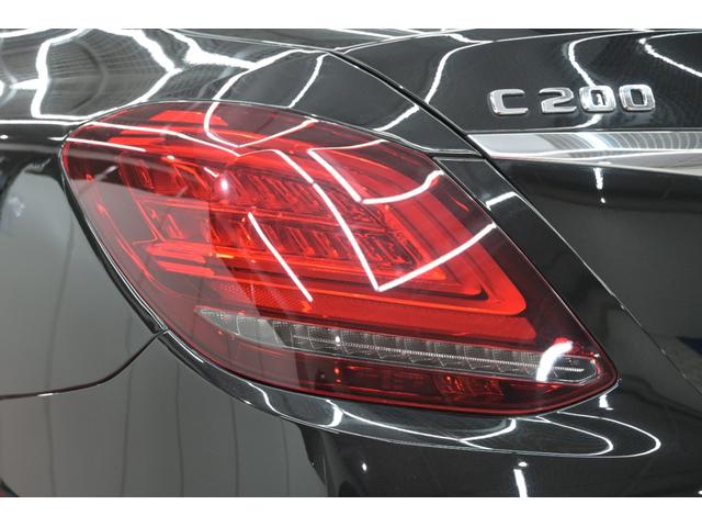 Ｃクラス Ｃ２００ローレウスエディションスポーツプラスパック　レーダーセーフティＰ　ＡＣＣ　ＢＳＭ　黒革　ヒーター＆ベンチレーター　純正ＨＤＤナビ　フルセグ　Ｂカメラ　ＣａｒＰｌａｙ　ＡＭＧエアロ＆１８インチＡＷ　エアマチックサス　ヘッドアップＤ　２年保証付（41枚目）