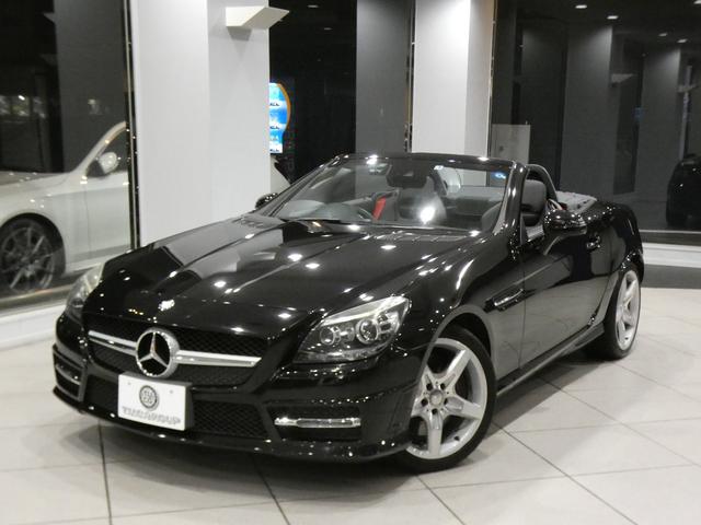 ＳＬＫ ＳＬＫ２００ブルーエフィシェンシー　ＭＴ　ＡＭＧスポーツＰＫＧ／６ＭＴ／黒革／ヒーター＆エアスカーフ／ガラスルーフ／ナビＴＶ／ＢＴオーディオ／キセノン／インテリジェントライト／クルコン／ＡＭＧスタイリング＆１８ＡＷ／２年保証（2枚目）