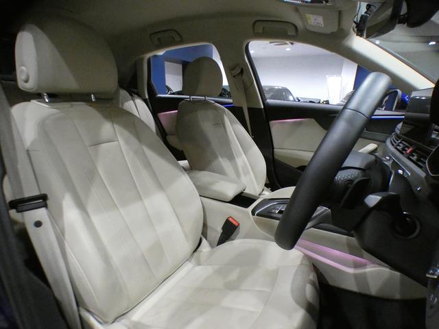 Ａ４ ３５ＴＦＳＩアドバンスド　ラグジュアリー＆パークアシストＰＫＧ／追ＡＣＣ／レーンアシスト／アウディプレセンス／ベージュ革／ヒーター／タッチＰ対応ＭＭＩナビ／ＴＶ／バーチャルＣＰ／全周囲カメラ／ＰＤＣ／マトリクスＬＥＤ／２年保証（8枚目）