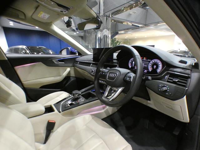 Ａ４ ３５ＴＦＳＩアドバンスド　ラグジュアリー＆パークアシストＰＫＧ／追ＡＣＣ／レーンアシスト／アウディプレセンス／ベージュ革／ヒーター／タッチＰ対応ＭＭＩナビ／ＴＶ／バーチャルＣＰ／全周囲カメラ／ＰＤＣ／マトリクスＬＥＤ／２年保証（16枚目）