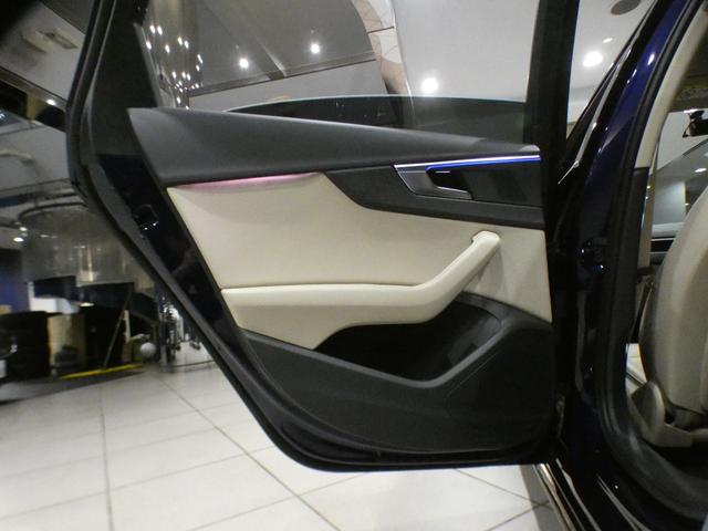 Ａ４ ３５ＴＦＳＩアドバンスド　ラグジュアリー＆パークアシストＰＫＧ／追ＡＣＣ／レーンアシスト／アウディプレセンス／ベージュ革／ヒーター／タッチＰ対応ＭＭＩナビ／ＴＶ／バーチャルＣＰ／全周囲カメラ／ＰＤＣ／マトリクスＬＥＤ／２年保証（23枚目）