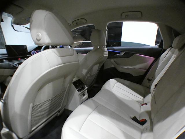 Ａ４ ３５ＴＦＳＩアドバンスド　ラグジュアリー＆パークアシストＰＫＧ／追ＡＣＣ／レーンアシスト／アウディプレセンス／ベージュ革／ヒーター／タッチＰ対応ＭＭＩナビ／ＴＶ／バーチャルＣＰ／全周囲カメラ／ＰＤＣ／マトリクスＬＥＤ／２年保証（28枚目）