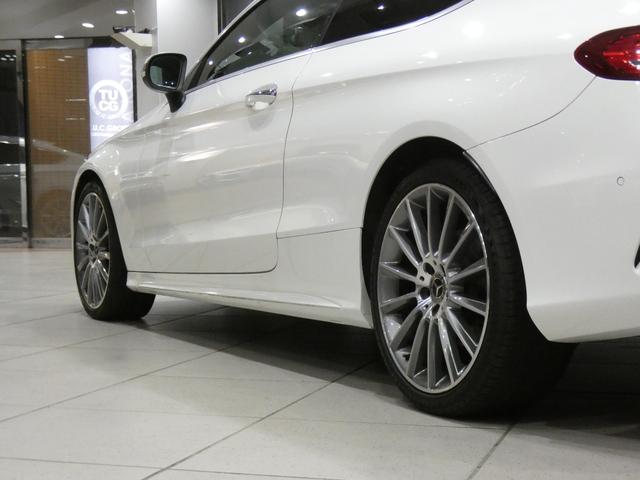 Cクラス C180クーペ スポーツ +PKG/レーダーセーフティ/キーレスゴー/黒革/パノラマSR/ヘッドアップDSP/ナビTV/Meコネクト/Bカメラ/PTS/LEDライト/AMGスタイリング&19AW/2年保証(18枚目)