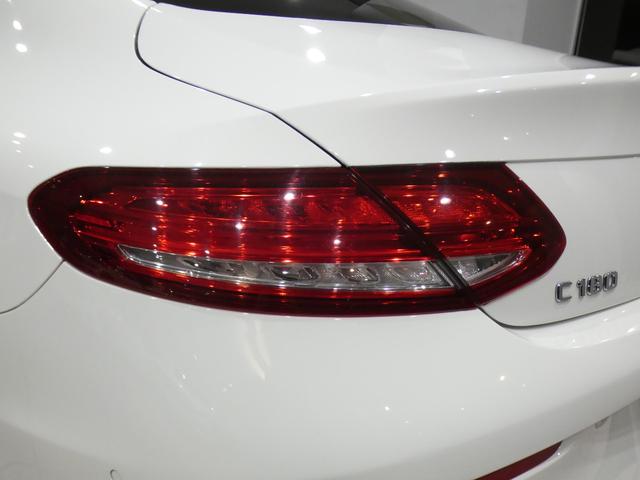 Cクラス C180クーペ スポーツ +PKG/レーダーセーフティ/キーレスゴー/黒革/パノラマSR/ヘッドアップDSP/ナビTV/Meコネクト/Bカメラ/PTS/LEDライト/AMGスタイリング&19AW/2年保証(37枚目)