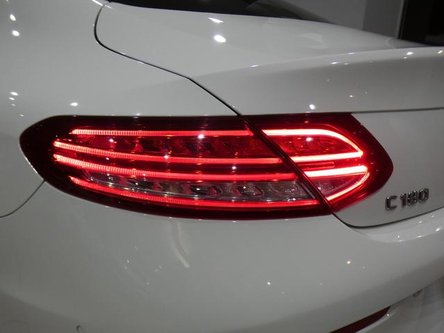 Cクラス C180クーペ スポーツ +PKG/レーダーセーフティ/キーレスゴー/黒革/パノラマSR/ヘッドアップDSP/ナビTV/Meコネクト/Bカメラ/PTS/LEDライト/AMGスタイリング&19AW/2年保証(38枚目)