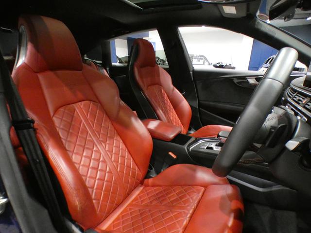 Ｓ５スポーツバック ベースグレード　レザー＆アシスタンスＰＫＧ／追ＡＣＣ／レーン＆サイドアシスト／赤革／マッサージ／ヒーター／パノラマＳＲ／Ｂ＆Ｏサウンド／バーチャルＣＰ／マトリクスＬＥＤ／１９ＡＷ／赤ブレーキキャリパー／２年保証（8枚目）