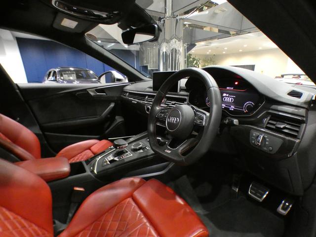 Ｓ５スポーツバック ベースグレード　レザー＆アシスタンスＰＫＧ／追ＡＣＣ／レーン＆サイドアシスト／赤革／マッサージ／ヒーター／パノラマＳＲ／Ｂ＆Ｏサウンド／バーチャルＣＰ／マトリクスＬＥＤ／１９ＡＷ／赤ブレーキキャリパー／２年保証（16枚目）