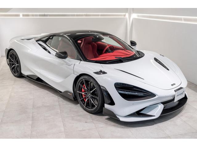 ７６５ＬＴスパイダー ４　認定中古車　ＭｃＬＡＲＥＮ　ＱＵＡＬＩＦＩＥＤ　ＭＳＯビスポークインテリア　エイペックスレッド　ダイヤモンドカットホイール（3枚目）