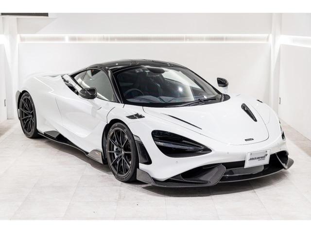 ７６５ＬＴ 　４．０　認定中古車　ＭｃＬＡＲＥＮ　ＱＵＡＬＩＦＩＥＤ　カーボンファイバーエクステリアアップグレードＰａｃｋ１＆Ｐａｃｋ２　１０スポークウルトラライトウェイト鍛造ホイール　ホイールフィニッシュステルス（3枚目）