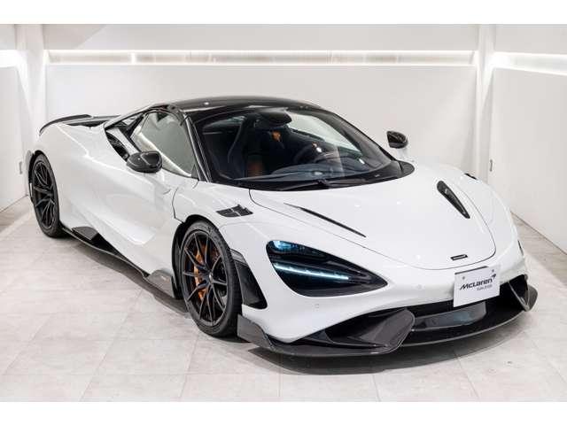 765LTスパイダー 4.0 4.0 認定中古車 McLAREN QUALIFIED クルーズコントロール 障害物センサー ドライブレコーダー LEDヘッドライト(2枚目)