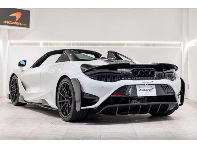 765LTスパイダー 4.0 4.0 認定中古車 McLAREN QUALIFIED クルーズコントロール 障害物センサー ドライブレコーダー LEDヘッドライト(8枚目)