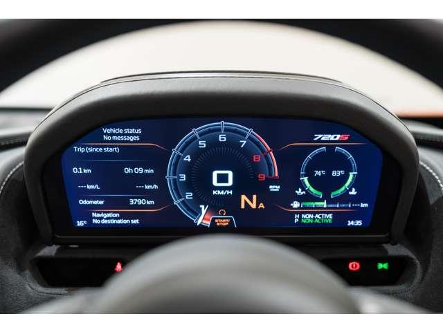 ７２０Ｓスパイダー ラグジュアリー　ＭｃＬＡＲＥＮ　ＱＵＡＬＩＦＩＥＤ　認定中古車　全周囲カメラ　バックカメラ　クルーズコントロール　アイドリングストップ　ＥＴＣ　ナビ　ミュージックプレイヤー接続可　本革シート　電動シート　リフトアップ　過給器設定モデル（22枚目）