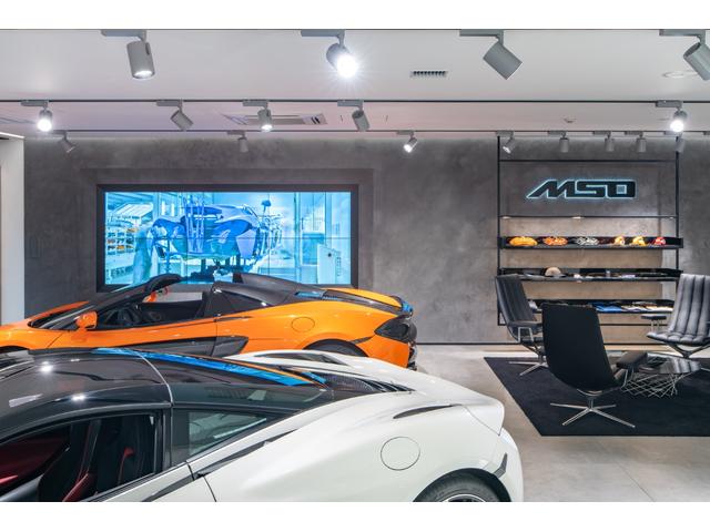 ７５０Ｓスパイダー 認定中古車　ＭｃＬＡＲＥＮ　ＱＵＡＬＩＦＩＥＤ　オーロラブルー　ホイールフィニッシュ・ステルス　ヘッドライトサラウンド－ボディーカラー　フルアルカンターラ内装　コンフォートシート　左ハンドル　コラムＭＴモード付７ＡＴ（44枚目）