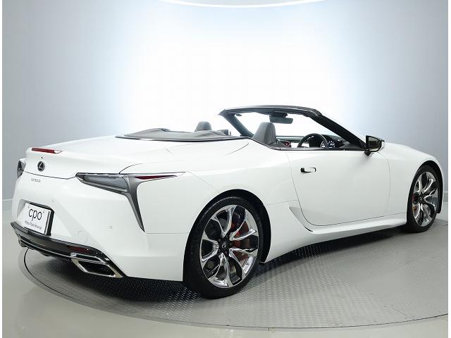 LC LC500 コンバーチブル 認定中古車CPO(4枚目)